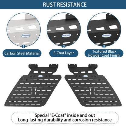 Rear Window Exterior Storage Panel Molle Panel Kit For 1995-2005 Chevy S10 Blazer 4-Door - Ultralisk4x4