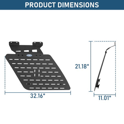 Rear Window Exterior Storage Panel Molle Panel Kit For 1995-2005 Chevy S10 Blazer 4-Door - Ultralisk4x4