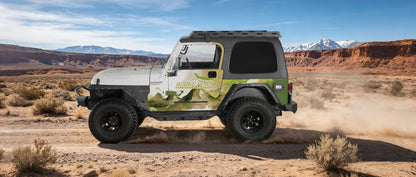 Armour Rear Fender Flares & Rear Inner Fender Liners Kit (97-06 Jeep Wrangler TJ) - Ultralisk4x4