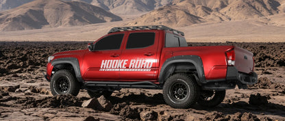 Tube Slider Rocker Guards w/ Kick-Out For 2005-2023 Toyota Tacoma Double Cab(Excluding TRD Off-Road, TRD Sport) - Ultralisk4x4