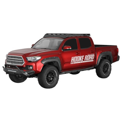 Tube Slider Rocker Guards w/ Kick-Out For 2005-2023 Toyota Tacoma Double Cab(Excluding TRD Off-Road, TRD Sport) - Ultralisk4x4