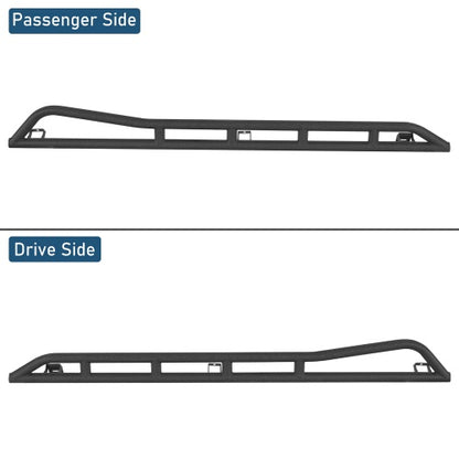 Tube Slider Rocker Guards w/ Kick-Out For 2005-2023 Toyota Tacoma Double Cab(Excluding TRD Off-Road, TRD Sport) - Ultralisk4x4
