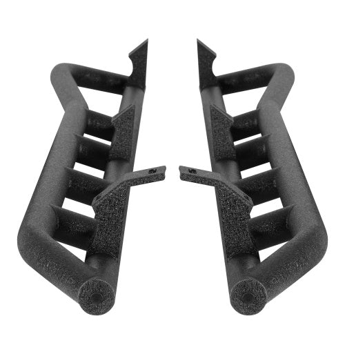 Tube Slider Rocker Guards w/ Kick-Out For 2005-2023 Toyota Tacoma Double Cab(Excluding TRD Off-Road, TRD Sport) - Ultralisk4x4