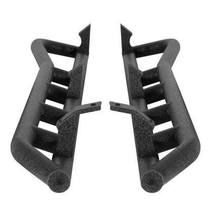 Tube Slider Rocker Guards w/ Kick-Out For 2005-2023 Toyota Tacoma Double Cab(Excluding TRD Off-Road, TRD Sport) - Ultralisk4x4