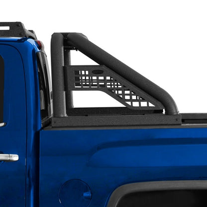 22.1" High Classic Roll Bar w/ LED Brake Lights For Ford F-150 & Chevy Silverado 1500 & GMC Sierra 1500 & Ram 1500 & Toyota Tundra & Jeep Gladiator JT - Ultralisk4x4