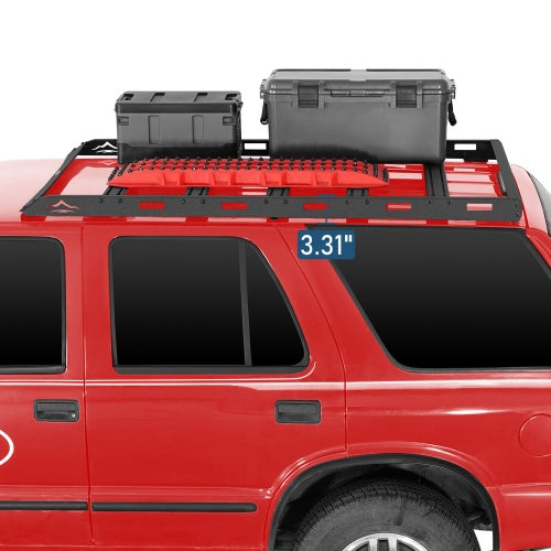 Overland 330 lbs Roof Rack w/ 5 Bars for (1995-2005 Chevy S10 Blazer 4-Door) - Ultralisk4x4
