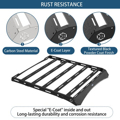 Aftermarket Series Roof Rack For 2014-2018 GMC Sierra 1500 Crew Cab Models - Ultralisk4x4