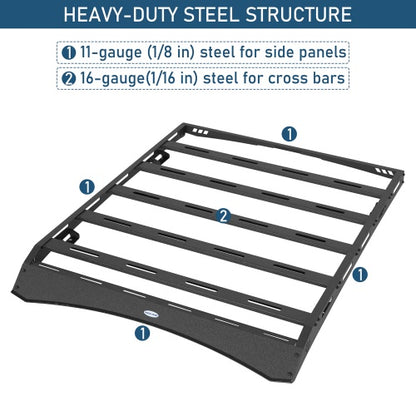 Ultralisk Series Roof Rack - (2014-2021 Toyota Tundra CrewMax)