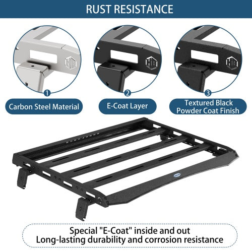Ultralisk Series Roof Rack For 18-26 Jeep Wrangler JL 2-Door Hard Top Models