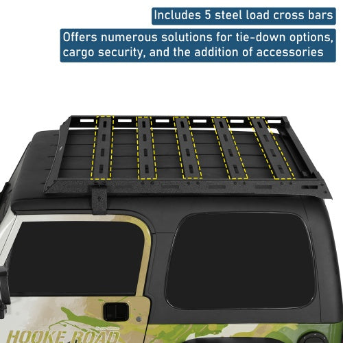 Ultralisk Series Roof Rack For 1997-2006 Jeep Wrangler TJ Hardtop(Excluding Unlimited)