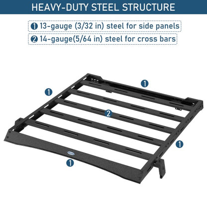 Ultralisk Series Roof Rack For 1997-2006 Jeep Wrangler TJ Hardtop(Excluding Unlimited)
