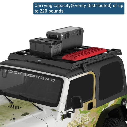 Ultralisk Series Roof Rack For 1997-2006 Jeep Wrangler TJ Hardtop(Excluding Unlimited)