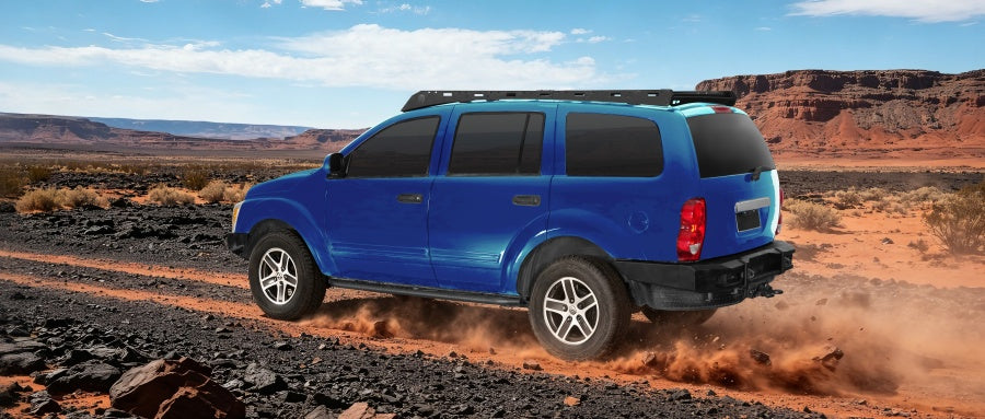 Nerf Side Step Bars For 2004-2009 Dodge Durango & 2007-2009 Chrysler Aspen - Ultralisk4x4