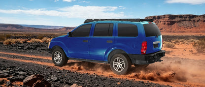 Nerf Side Step Bars For 2004-2009 Dodge Durango & 2007-2009 Chrysler Aspen - Ultralisk4x4