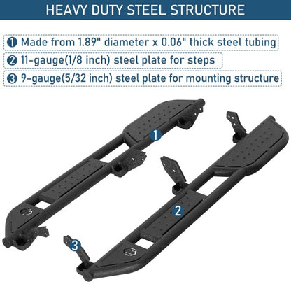 Nerf Side Step Bars For 1996-2002 Toyota 4Runner 3rd Gen - Ultralisk4x4
