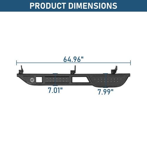 Nerf Side Step Bars For 1996-2002 Toyota 4Runner 3rd Gen - Ultralisk4x4
