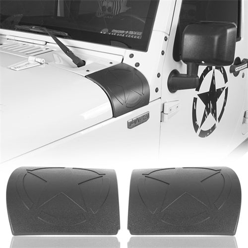 Cowl Body Armor Side Corner Guard Cover For 2007-2018 Jeep Wrangler JK - Ultralisk4x4