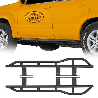 Tube Slider Rocker Guards w/ Kick-Out For 2003-2009 Lexus GX470 - Ultralisk4x4