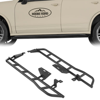 Tube Slider Rocker Guards w/ Kick-Out for 2015-2018 Porsche Cayenne 958.2 - Ultralisk 4x4