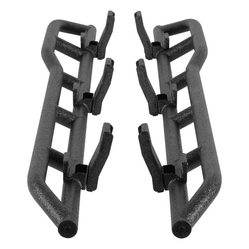 Tube Slider Rocker Guards w/ Kick-Out For 2004-2009 Dodge Durango & 2007-2009 Chrysler Aspen - Ultralisk4x4
