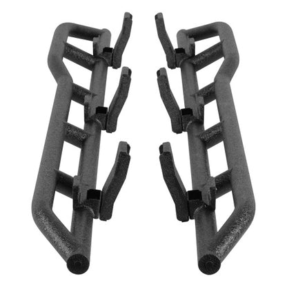 Tube Slider Rocker Guards w/ Kick-Out For 2004-2009 Dodge Durango & 2007-2009 Chrysler Aspen - Ultralisk4x4