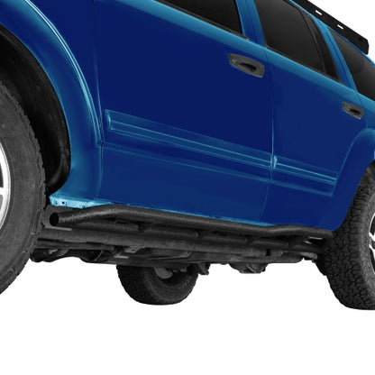 Tube Slider Rocker Guards w/ Kick-Out For 2004-2009 Dodge Durango & 2007-2009 Chrysler Aspen - Ultralisk4x4
