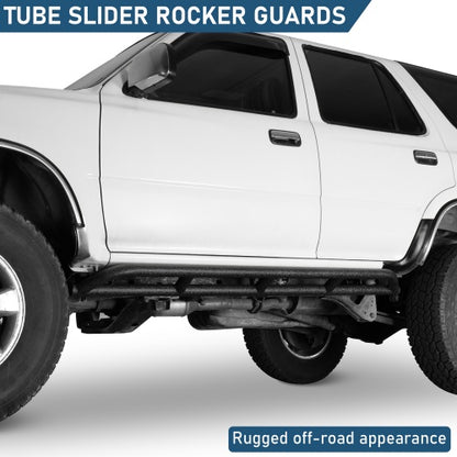 Tube Slider Rocker Guards For 1990-1995 Toyota 4Runner 4-Door - Ultralisk4x4