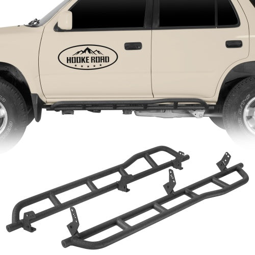 Tube Slider Rocker Guards w/ Kick-Out For 1996-2002 Toyota 4Runner Models - Ultralisk4x4