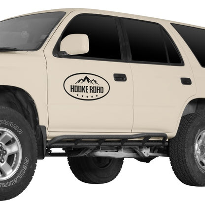 Tube Slider Rocker Guards w/ Kick-Out For 1996-2002 Toyota 4Runner Models - Ultralisk4x4