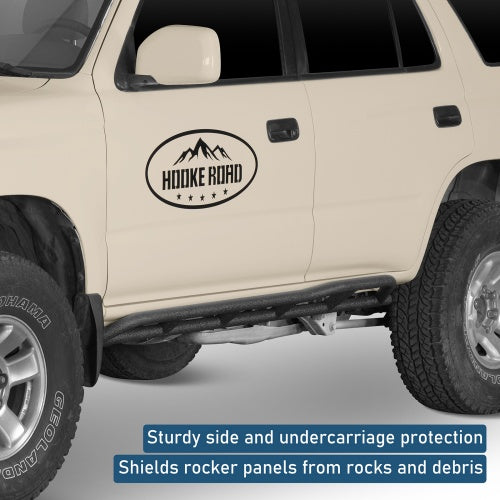 Tube Slider Rocker Guards w/ Kick-Out For 1996-2002 Toyota 4Runner Models - Ultralisk4x4