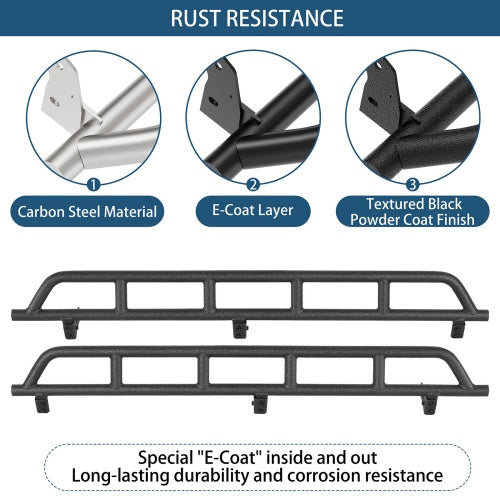 Ultralisk4x4 Tube Slider Rocker Guards For 1996-2002 Toyota 4Runner Models