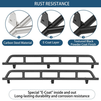 Ultralisk4x4 Tube Slider Rocker Guards For 1996-2002 Toyota 4Runner Models
