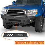 Tacoma Front Bumper Full Width Front Bumper w/Winch Plate for 2005-2011 Toyota Tacoma - Ultralisk 4x4  b4025s 8