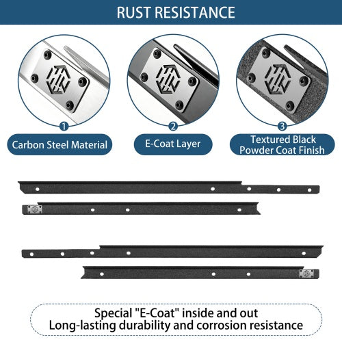 Pinch Weld Cover Kit For 21-26 Ford Bronco 4-Door & Raptor (Excluding Bronco Sport) - Ultralisk4x4