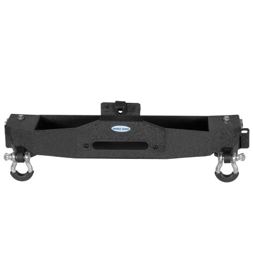Winch Plate Mount For 21-26 Ford Bronco w/ Steel Modular Bumper(Excluding Bronco Sport & Raptor, Everglades, Black Diamond) - Ultralisk4x4