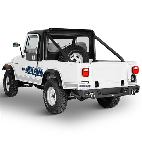 Aftermarket Rear Bumper For 1976-1986 Jeep CJ-5 CJ-7 CJ-8 Scrambler - Ultralisk4x4-u1082-2