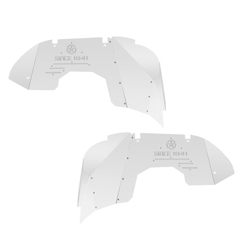 Aluminum Front Inner Fender Liners For 2018-2024 Jeep Wrangler JL  & Gladiator JT- Ultralisk4x4 - u3071s - 3