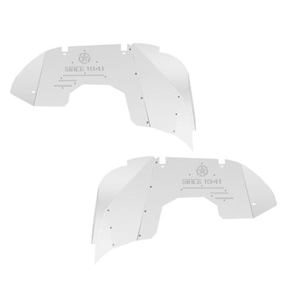 Aluminum Front Inner Fender Liners For 2018-2024 Jeep Wrangler JL  & Gladiator JT- Ultralisk4x4 - u3071s - 3