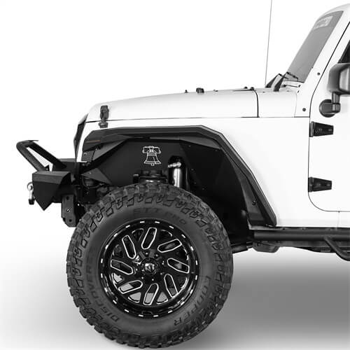 Aluminum Front Inner Fender Liners For 2007-2018 Jeep Wrangler JK - Ultralisk4x4-u2115s-2