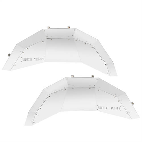 Aluminum Rear Inner Fender Liners For 2018-2024 Jeep Wrangler JL- Ultralisk4x4 - u3072s - 3