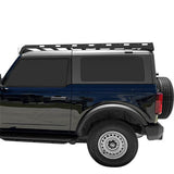 Aluminum Roof Rack 2021-2024 Ford Bronco 2-Door Hardtop - Ultralisk4x4-u8929s-2