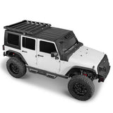 2007-2018 Jeep Wrangler JK Aluminum Roof Top Cargo Rack For Hard Top 2/4 Doors - Ultralisk4x4 ul2078 3