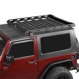 2007-2018 Jeep Wrangler JK Aluminum Roof Top Cargo Rack For Hard Top 2/4 Doors - Ultralisk4x4 ul2078 9