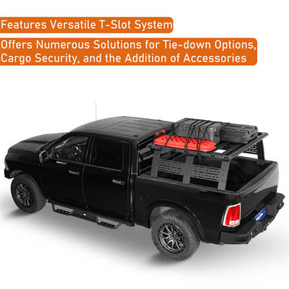 Cap Rack Platform Rack Truck Bed Cargo Carrier For Full-Size Trucks Ford F-150 | Ram 1500 | Chevy Silverado 1500| GMC Sierra 1500 | Toyota Tundra - Ultralisk4x4