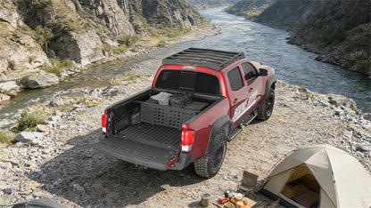 Bed Cargo Manager Divider For 2005-2023 Toyota Tacoma - Ultralisk4x4