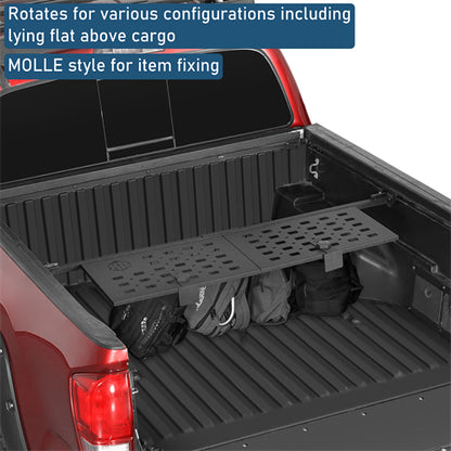 Bed Cargo Manager Divider For 2005-2023 Toyota Tacoma - Ultralisk4x4