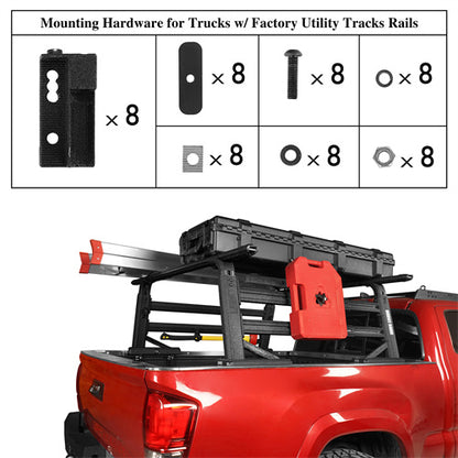 Adjustable Truck Bed Rack Aluminum Cargo Rack (Toyota & Nissan Trucks) - ultralisk4x4