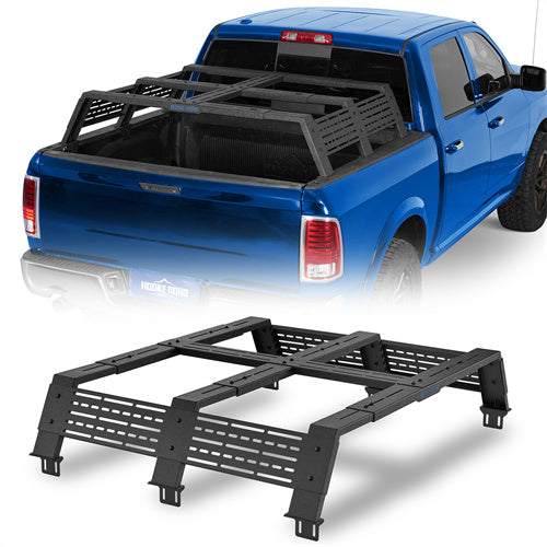 12.2" High Overland Bed Rack For 2007-2023 Toyota Tundra / 2005-2023 Tacoma(6' Bed) / 2009-2023 Ford F-150 & Raptor / 2009-2003 Ram 1500 - Ultralisk4x4