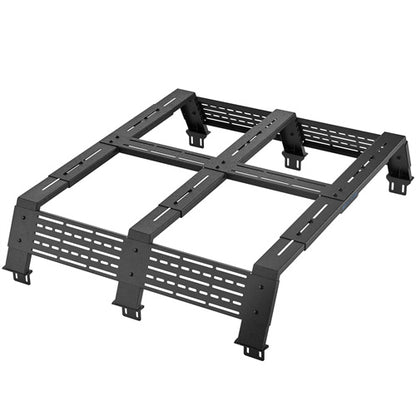 12.2" High Overland Bed Rack For 2007-2023 Toyota Tundra / 2005-2023 Tacoma(6' Bed) / 2009-2023 Ford F-150 & Raptor / 2009-2003 Ram 1500 - Ultralisk4x4