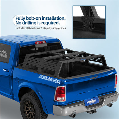 12.2" High Overland Bed Rack For 2007-2023 Toyota Tundra / 2005-2023 Tacoma(6' Bed) / 2009-2023 Ford F-150 & Raptor / 2009-2003 Ram 1500 - Ultralisk4x4